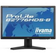 iiyama 27インチワイド液晶ディスプレイ LEDバックライト 昇降・スウィーベル機能搭載 HDMIケーブル同梱モデル マーベルブラック PLB2776HDS-B1