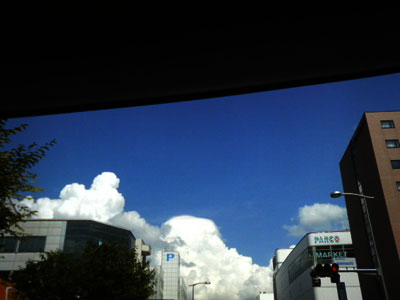 7月25日の空