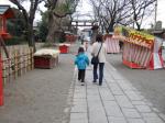 平日午後の鷲宮神社、今度こそ完全に帰る。
