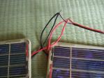 太陽電池の並列つなぎ