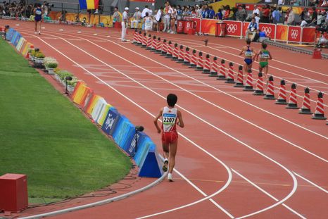 北京オリンピック（北京五輪）女子マラソン　中村友梨香選手13位2