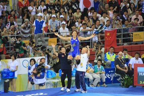 北京オリンピック（北京五輪）女子レスリング72キロ級　浜口京子選手3位　またもや銅メダル10