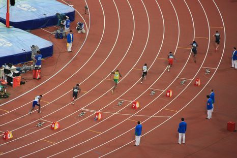 北京オリンピック（北京五輪）陸上男子200m決勝　結果　ジャマイカ　ウサイン・ボルト世界新記録で優勝3