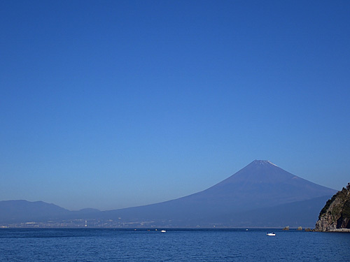 薄い富士山！