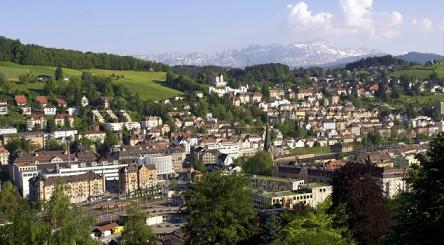 St. Gallenの街並み