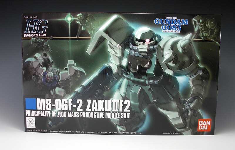 ガンプラ HGUC ザクII F2型 ジオン仕様の製作レビュー