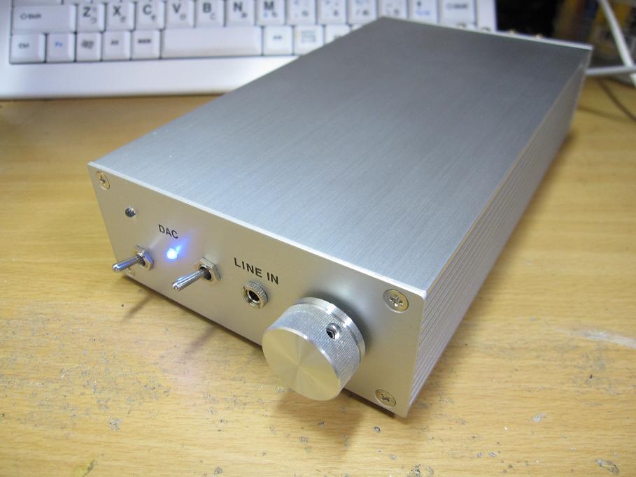 NOS DAC + ステレオアンプ(TDA1552Q 16V)の製作 | 自作オーディオ 
