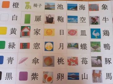 地球３分の１ いい漢字 絵カードポスター