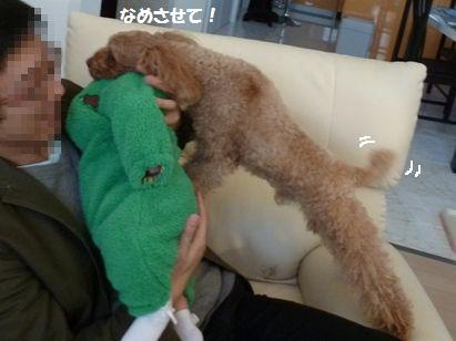 なめさせて