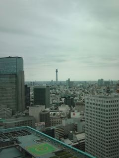 シャングリ・ラ ホテル東京からみえる東京スカイツリー