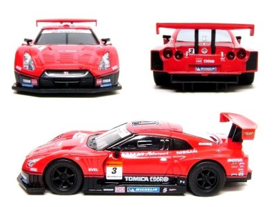 KYOSHO 2009 SUPER GT GT500 COLLECTION : HASEMI TOMICA EBBRO GT-R
