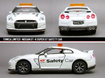 TOMICA LIMITED : NISSAN GT-R SUPER GT SAFETY CAR