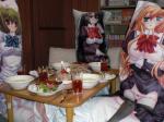 嫁との晩餐うp＆アニメ・エロゲキャラとクリスマスディナー画像　2008年