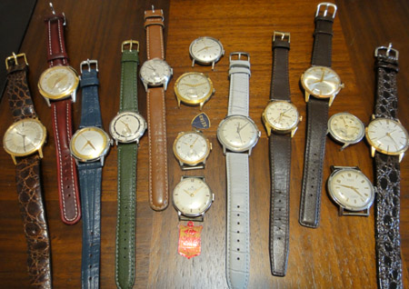 １９５０年代の腕時計