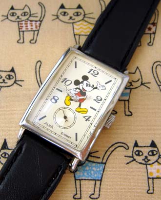 腕時計好きの趣味ブログ 今日はセイコーアルバ ミッキーマウスのスモセコ THE SEIKO BOOK