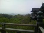 清水寺から京都市街地を望む