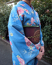 2009年初詣の装い1