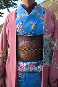 2009年初詣の装い3