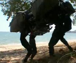 タイのビーチでこっそりバカンス中の「気持ち悪いロボ“BigDog”」君