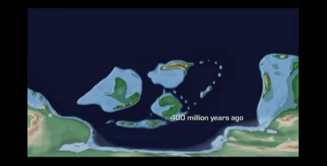 650 Million Years in 1:20 Min.