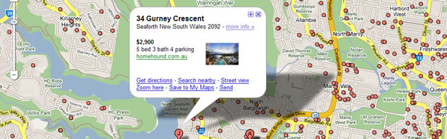Making Google Maps even more useful with real estate search