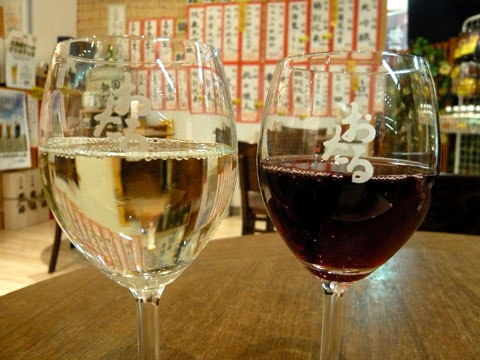 北海道ワイン飲み比べ＠新千歳空港の酒屋