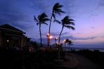ハワイ島の青い夜景1