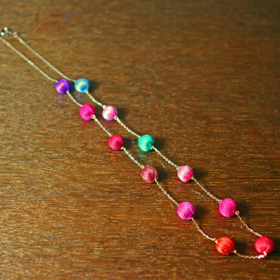 刺繍玉Necklace