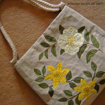 floral applique bag [Large]